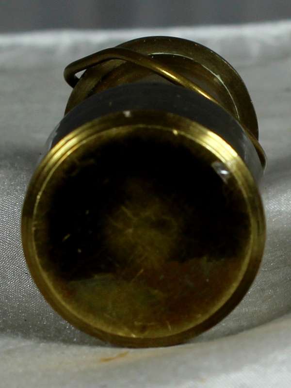 Vintage miniature brass lantern