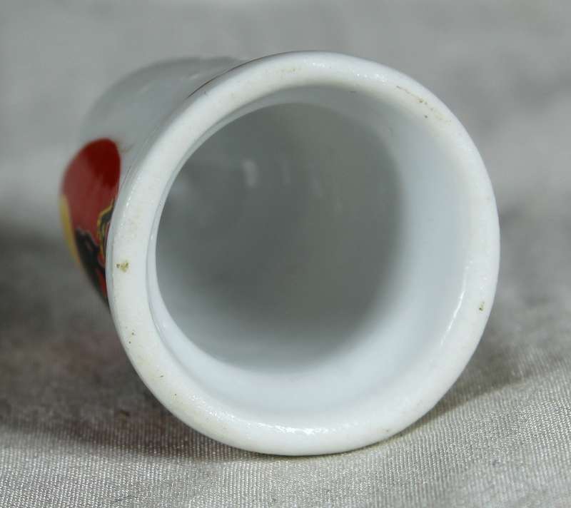 Bone China thimble - Espana