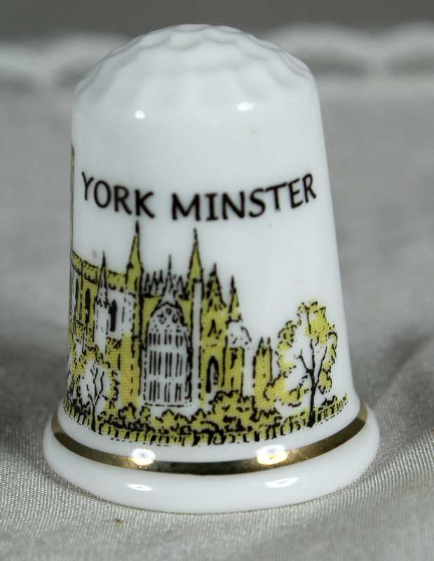 Bone China thimble - York minster