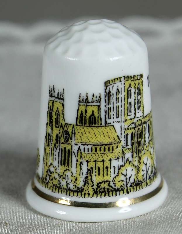 Bone China thimble - York minster