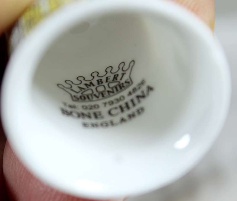 Bone China thimble - York minster