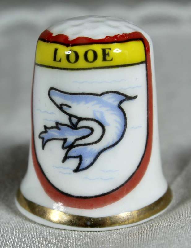 Bone China thimble - Looe