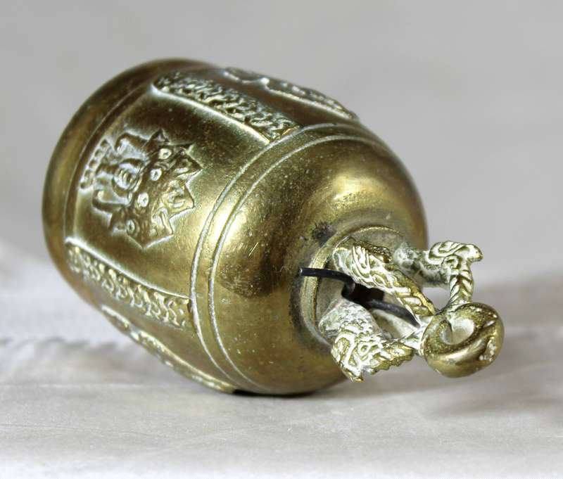 Ornate brass bell