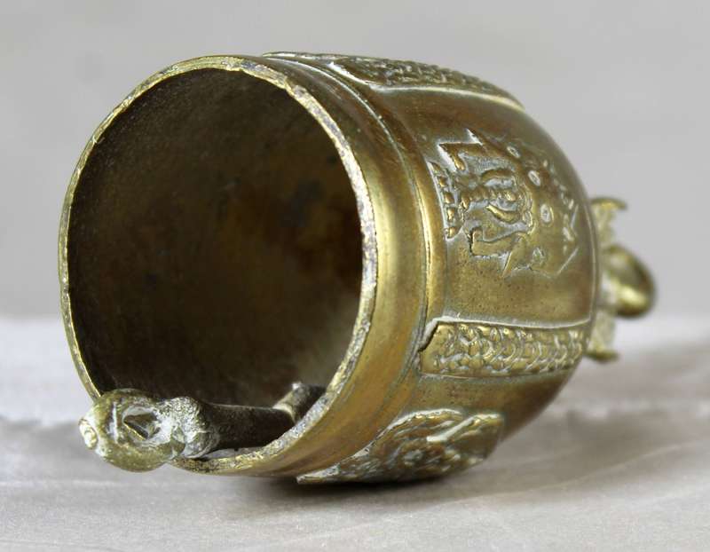 Ornate brass bell