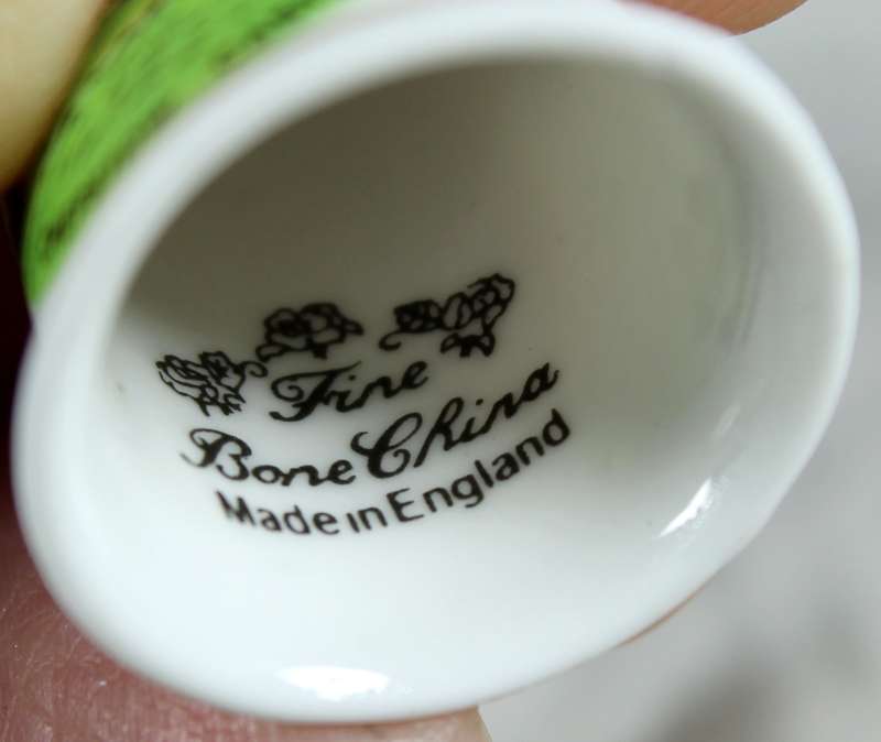 Bone China thimble - Chepstow castle