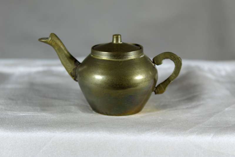Mini brass kettle