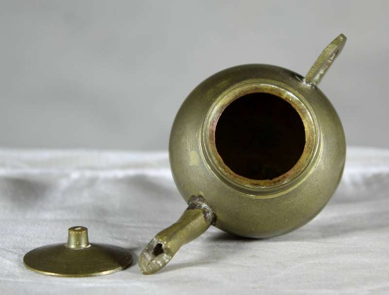 Mini brass kettle
