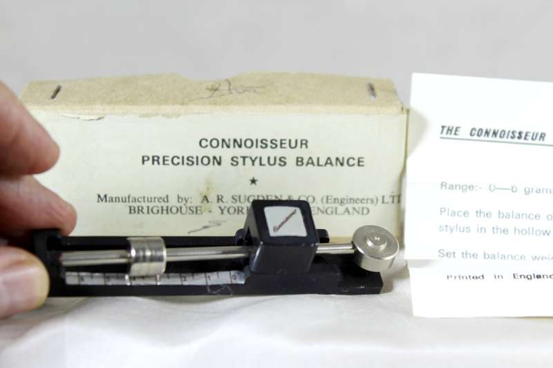 Connoisseur precision stylus balance