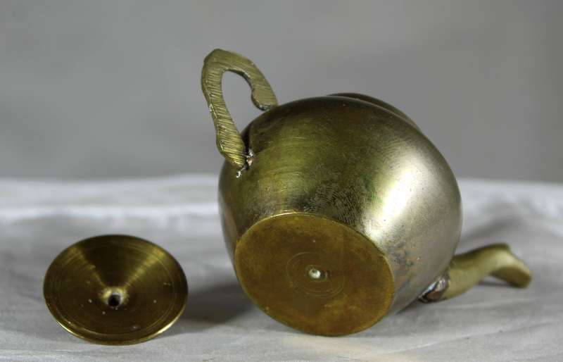 Mini brass kettle