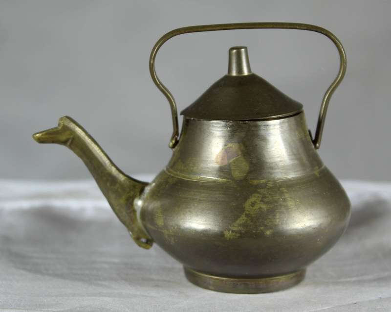 Mini brass kettle