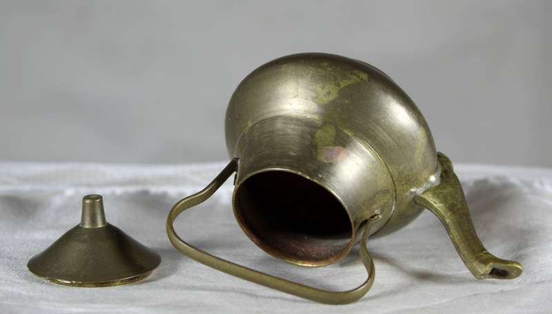 Mini brass kettle