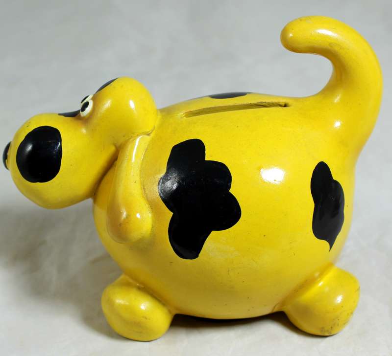Doggie Money Box With Stopper