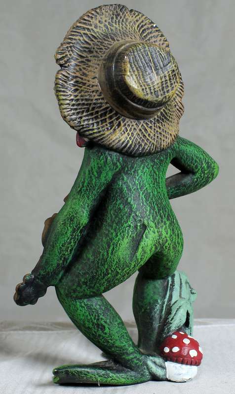 Frog Farmer With Fiddle