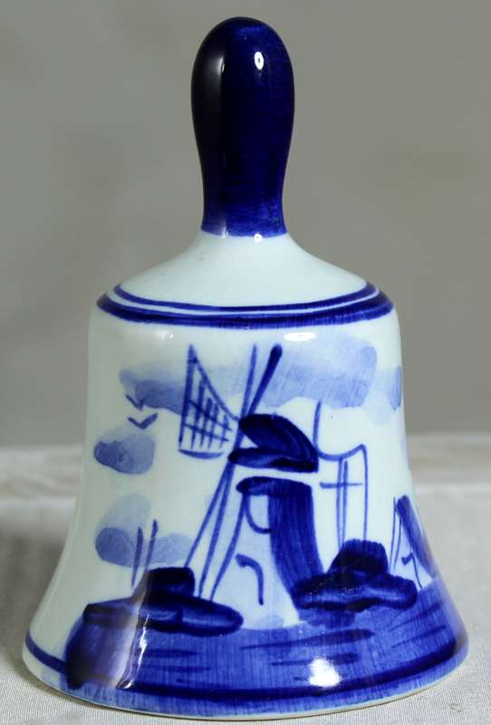 Bell - Hand Painted - Delftsblauw