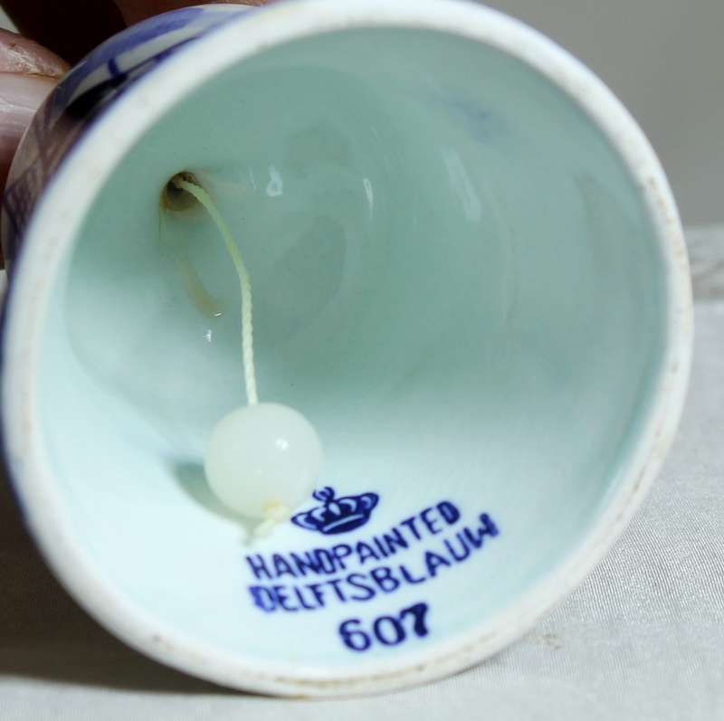Bell - Hand Painted - Delftsblauw