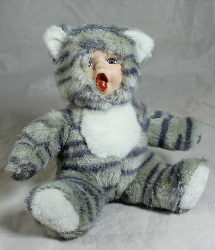 Cuddle Kids - Casey Kitten - Porcelain Face