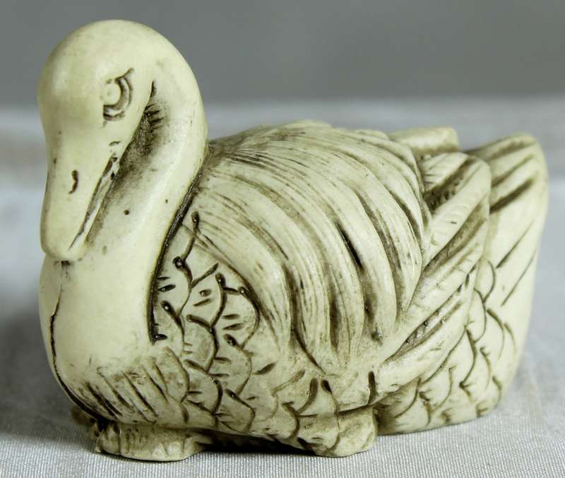 Miniature Molded Swan