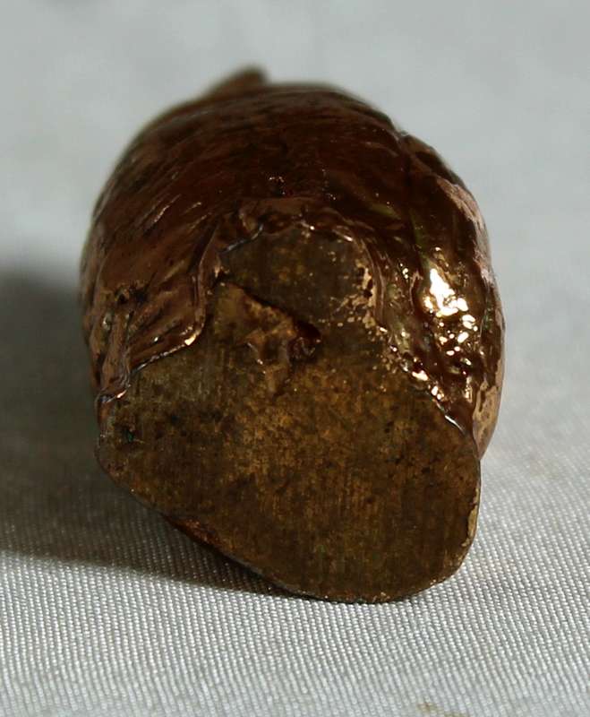 Miniature Owl - Copper - Lead Filled