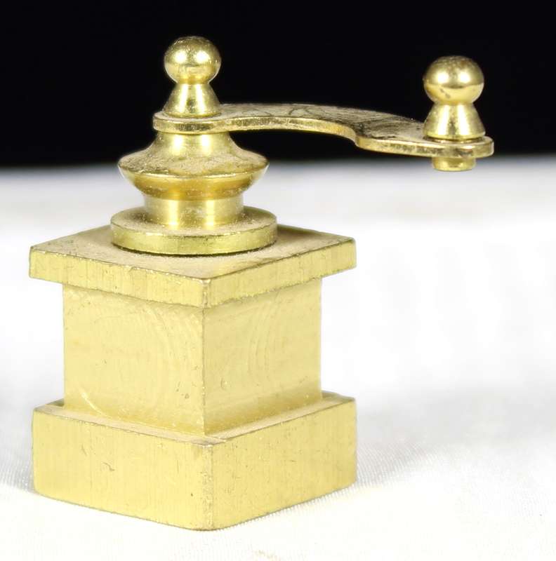 Miniature Brass Coffee Grinder