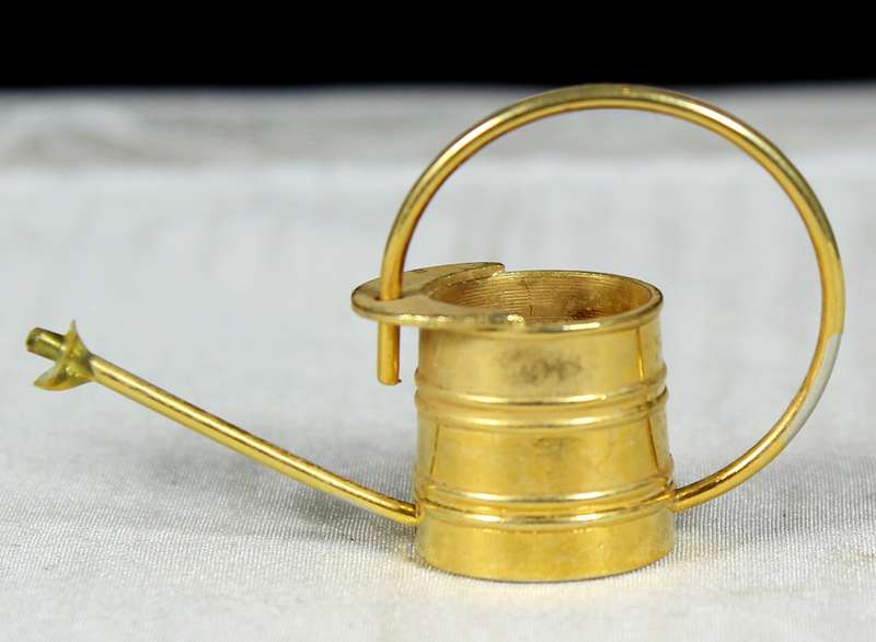 Miniature Brass Watering Can