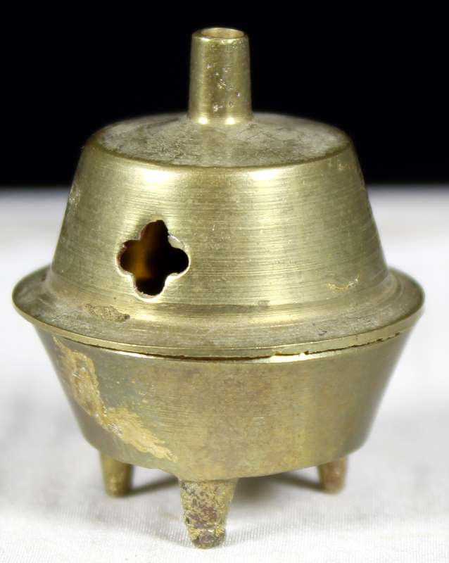 Miniature Brass Incense Burner