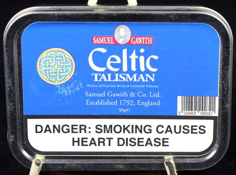 Vintage Cigarette Tin - Celtic Talisman