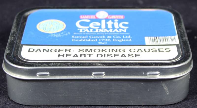 Vintage Cigarette Tin - Celtic Talisman