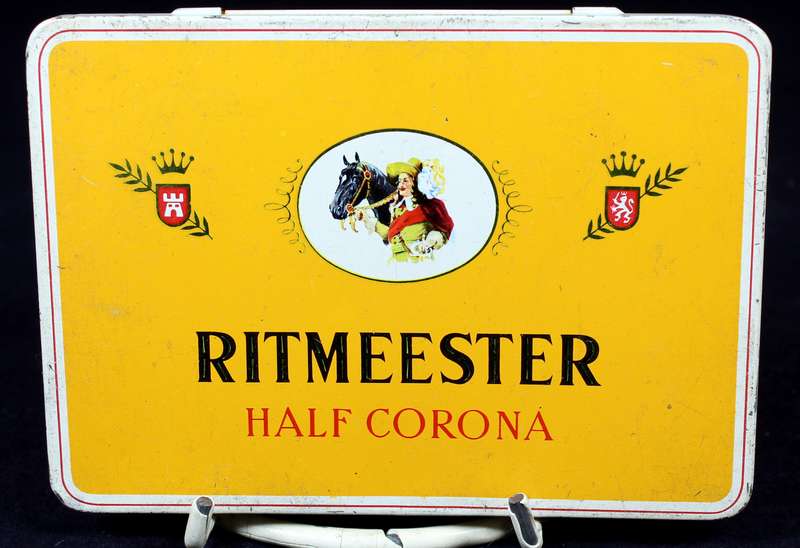 Vintage Cigarette Tin - Ritmeester