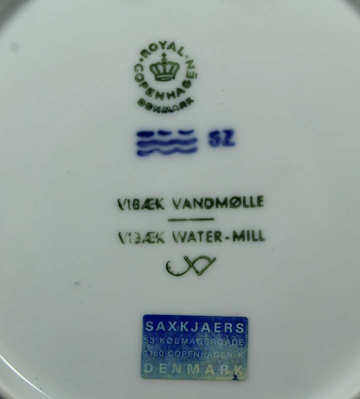 Royal Copenhagen Display Plate - Vibaek Water Mill