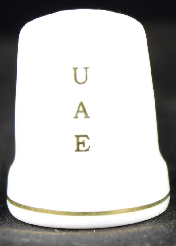 Porcelain Thimble - UAE Abu Dhabi