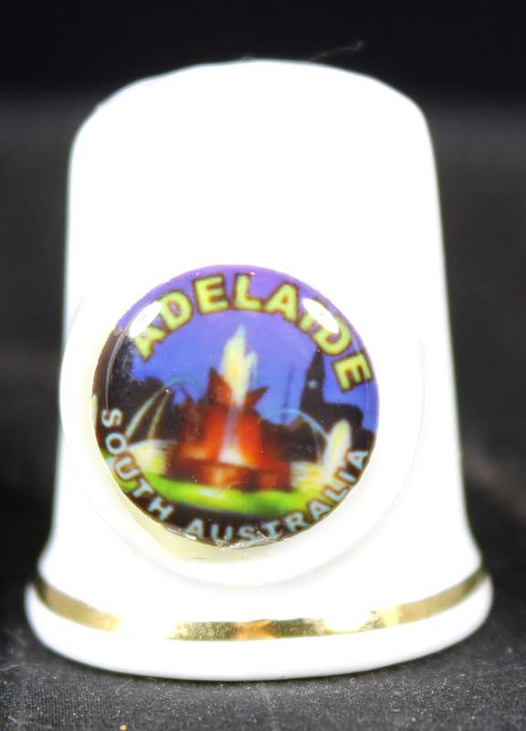 Porcelain Thimble - Adelaide - South Australia