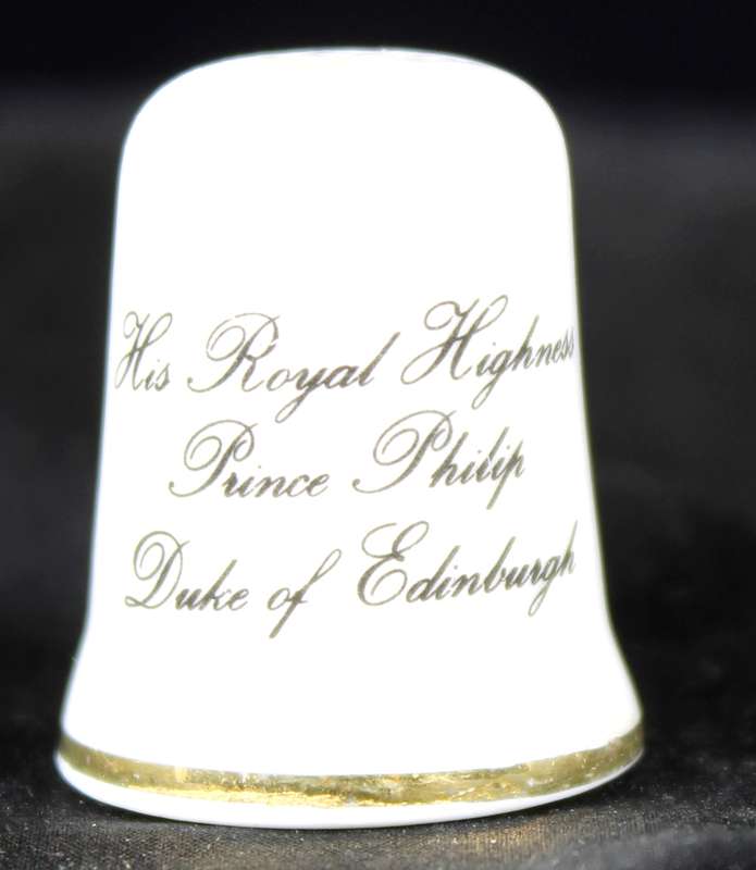 Royalty Thimble - St George - Prince Phillip