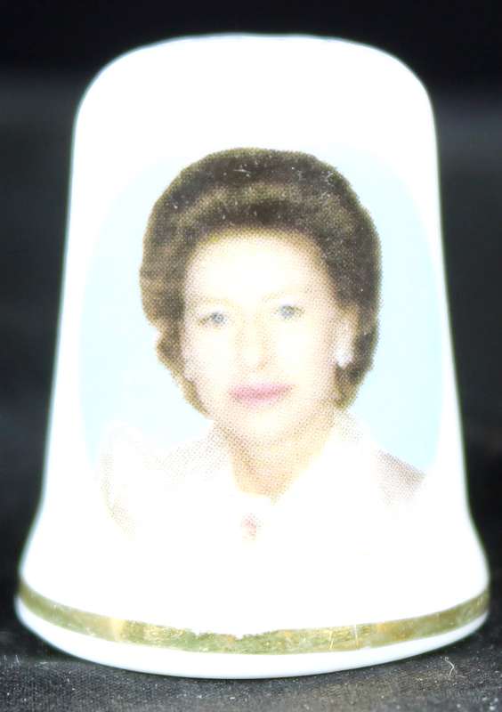 Royalty Thimble - St George - Princess Margaret
