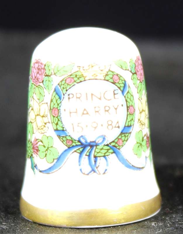 Royalty Thimble - Laverswall - Prince Harry