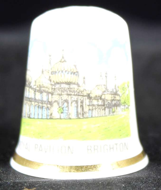 Porcelain Thimble - North Lodge - Royal Pavilion - Brighton