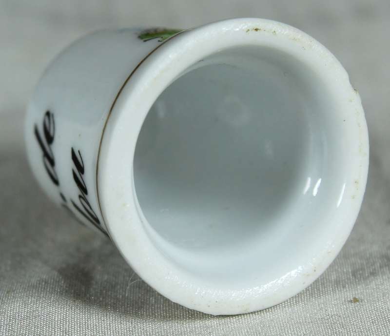Bone China thimble - Rdo. de Salou