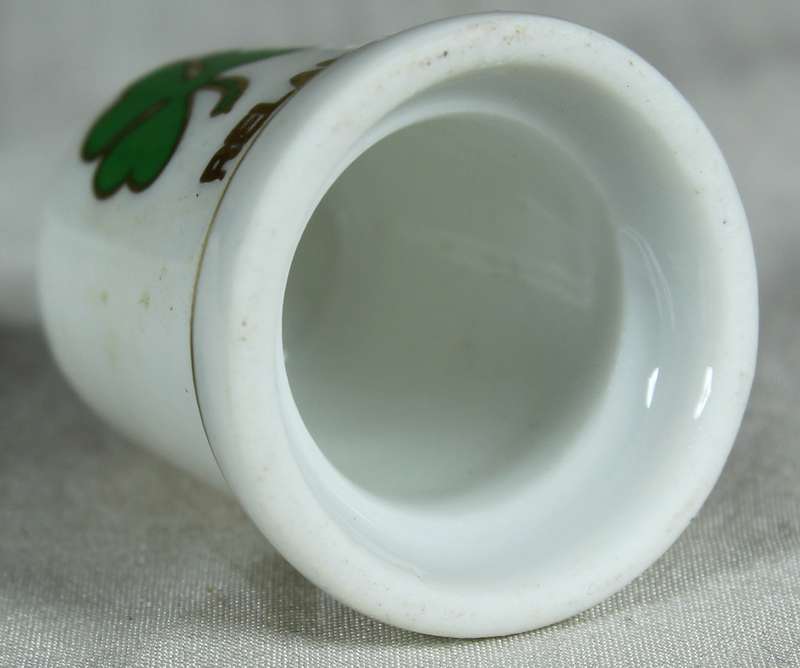 Bone China thimble - Ireland