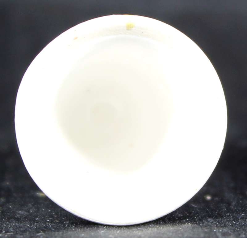 Porcelain Thimble - Wine Red Rose