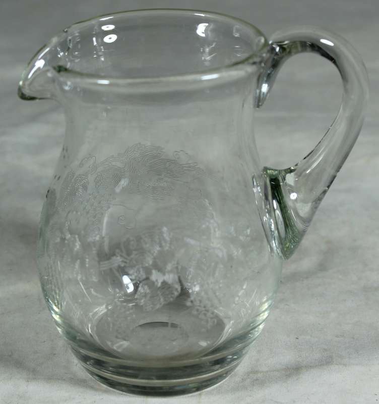 Glass small jug