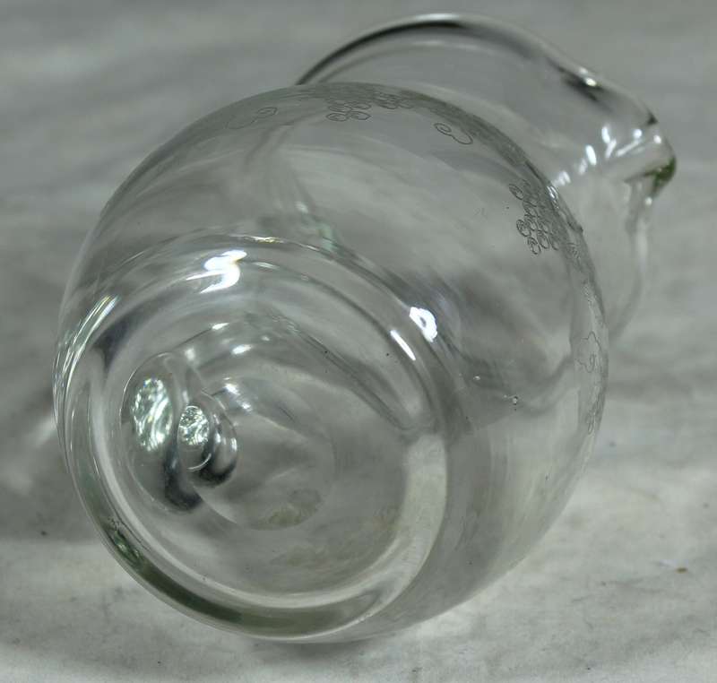 Glass small jug
