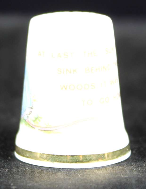 Porcelain Thimble - Royal Doulton - Spring