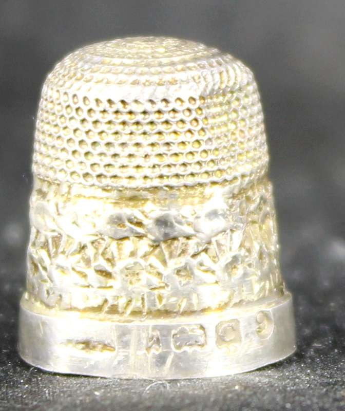 Silver Thimble - Hallmarked - English