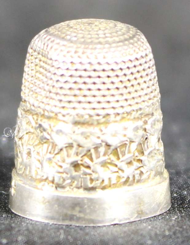 Silver Thimble - Hallmarked - English