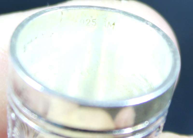 Silver Thimble - Marked (Nine Two Five AM)