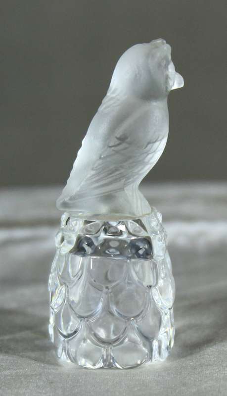 Swarovski Owl on a Thimble