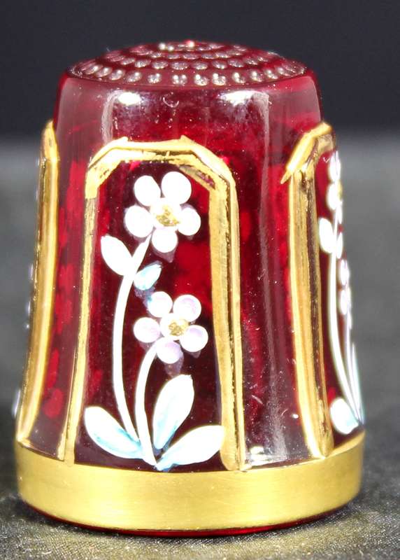 Ullmann Cryst Glass Thimble