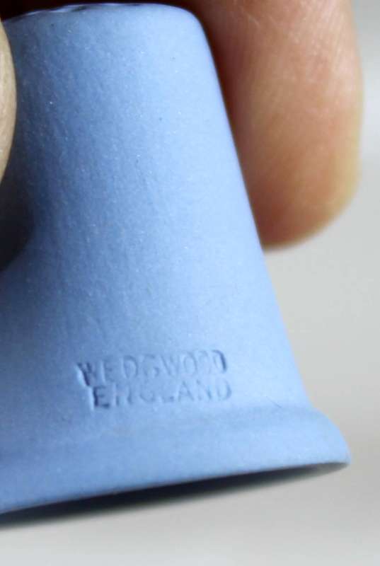 Wedgwood Blue Jasperware Thimble - Prince Charles & Princess Diana