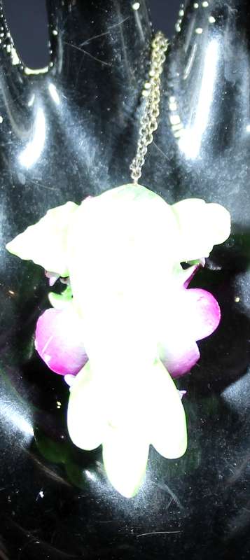 Costume Jewelry - Royal Crown Derby Look Pendant