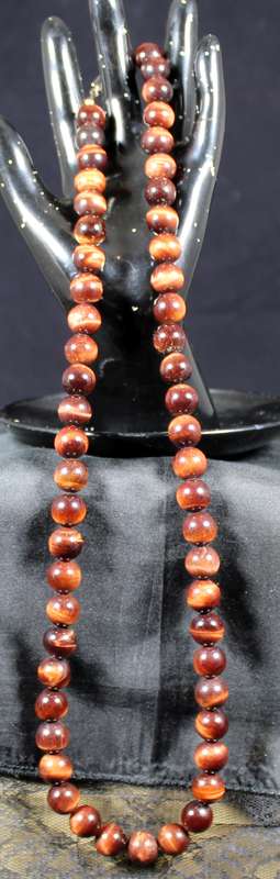 Costume Jewelry - Polished Stone Necklace