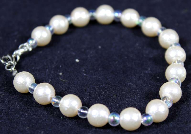 Costume Jewelry - Pair of Small Bracelets
